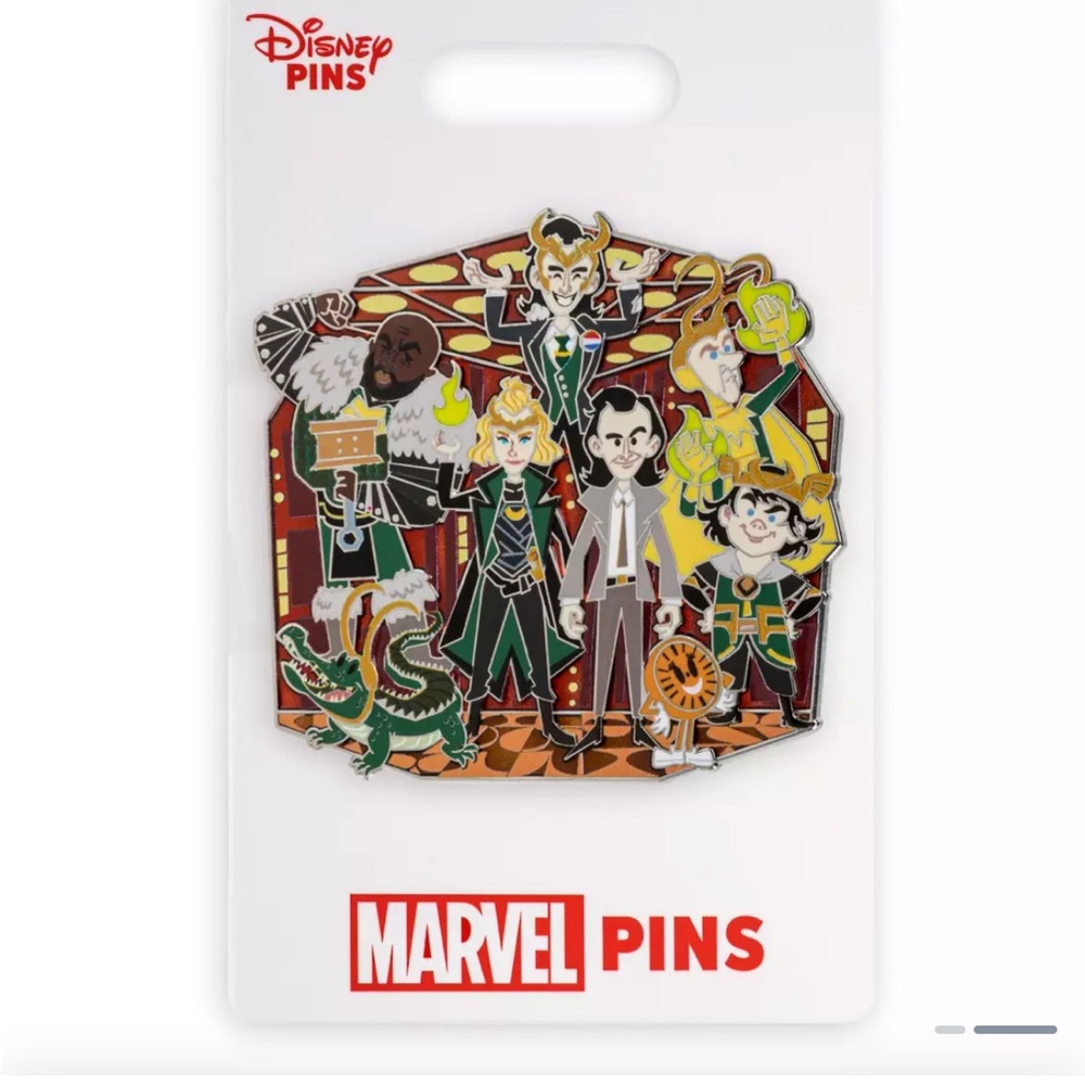 Disney Marvel Loki Cast Collectible Pin, NWT - Picture 2 of 2